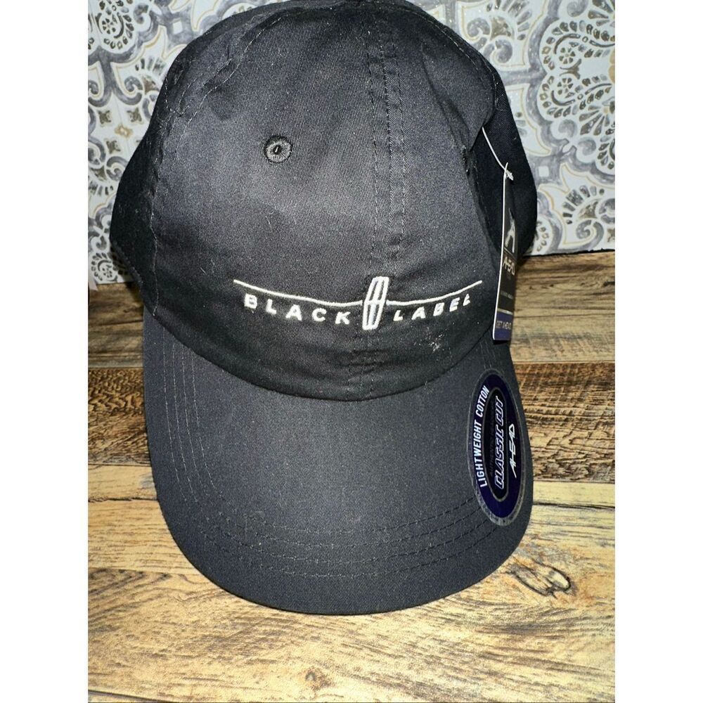 Ahead Black Label Golf hat ball cap adjustable closure NWT